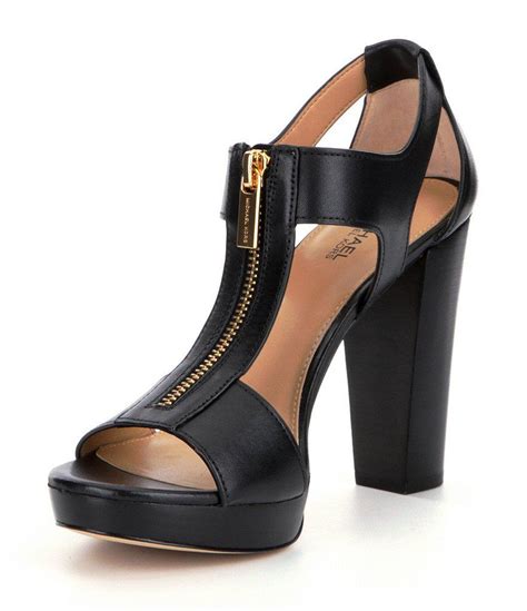 berkley leather block heel sandal